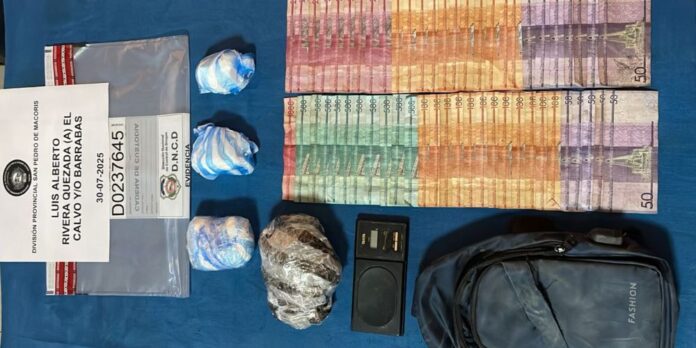 Apresan en San Pedro de Macorís alias “Barrabas” con cocaína