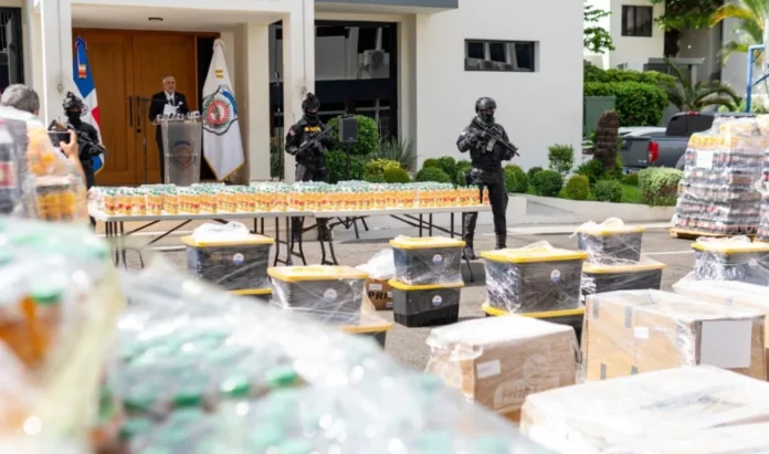 Cocaína líquida tenía como destino España