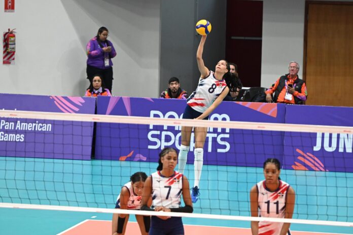 Sexteto femenino barre a Chile en voleibol Panamericanos Junior Asunción