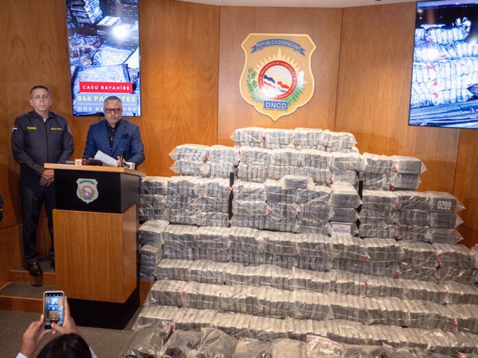 Autoridades incautan cargamento de 846 paquetes de cocaína en La Altagracia