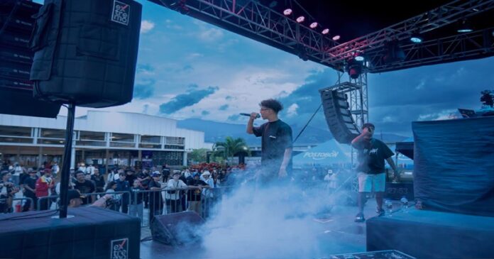 Rap dominicano hace historia en Medellín con Latin Guayza