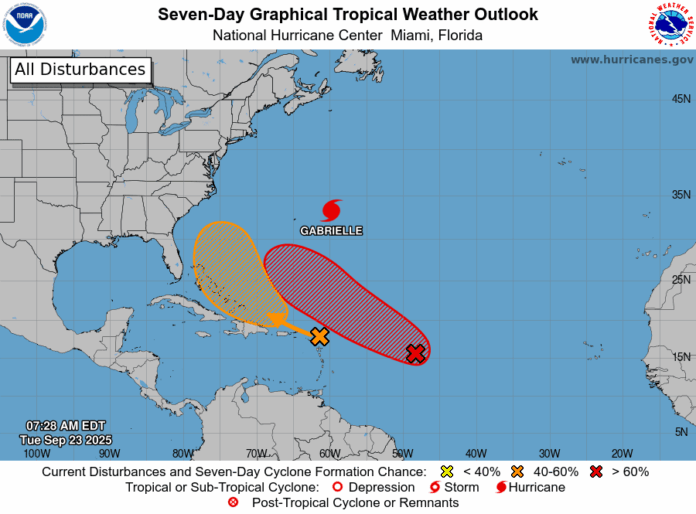Reporte de la actividad ciclónica en el Caribe y el Atlántico