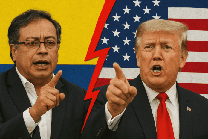 Trump y Petro: una tormenta diplomática entre Washington y Bogotá