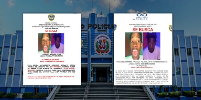 Yojansel Manuel alias “Película”, prófugo con varias órdenes de arresto por asesinatos y robo