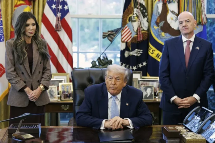 Trump reitera que retirará sedes del Mundial de Fútbol 2026 de ciudades demócratas