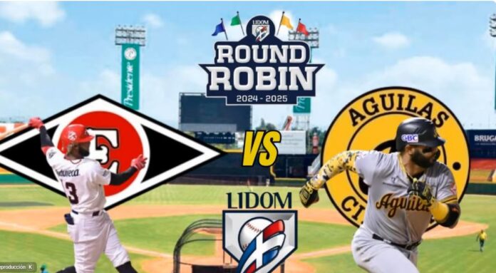 Leones del Escogido pican delante en el Round Robin y derrotan a las Águilas 12 carreras a 2