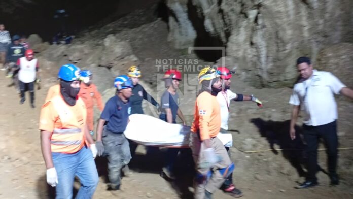 Hallan cadáver de hombre que permanecía atrapado tras derrumbe de mina en Nigua
