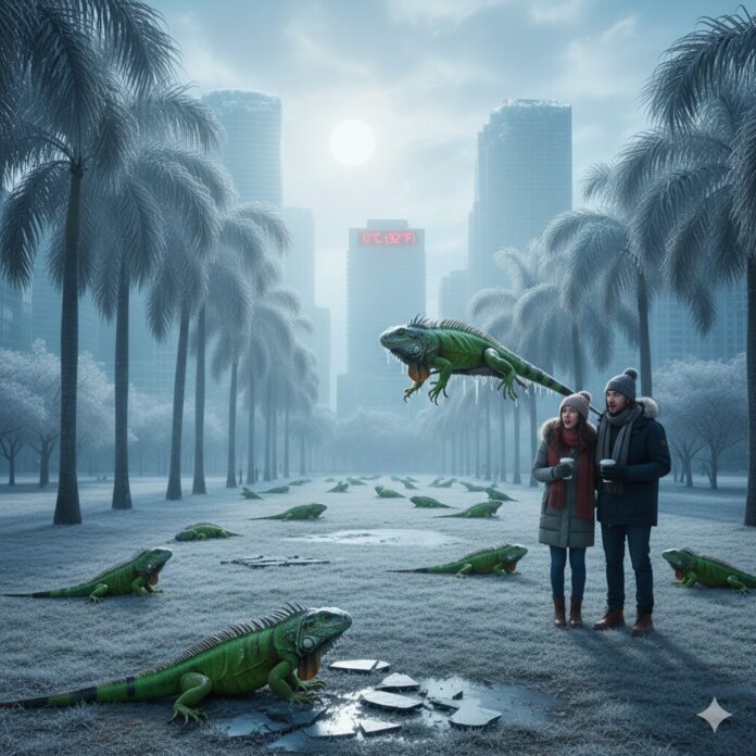 El «Estado del Sol»: Florida bajo el asedio de un inusual invierno histórico