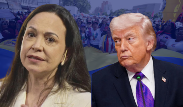 Trump recomendó a María Corina Machado no regresar aún a Venezuela por seguridad
