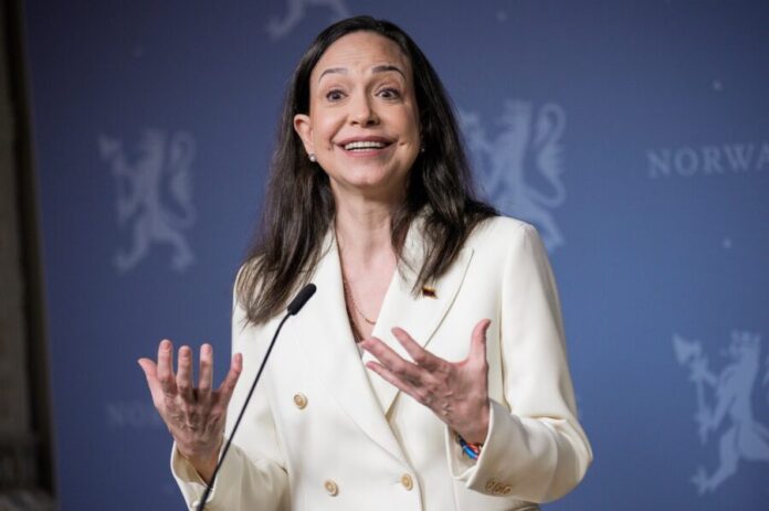 María Corina Machado asegura que Venezuela será libre y que los exiliados podrán regresar