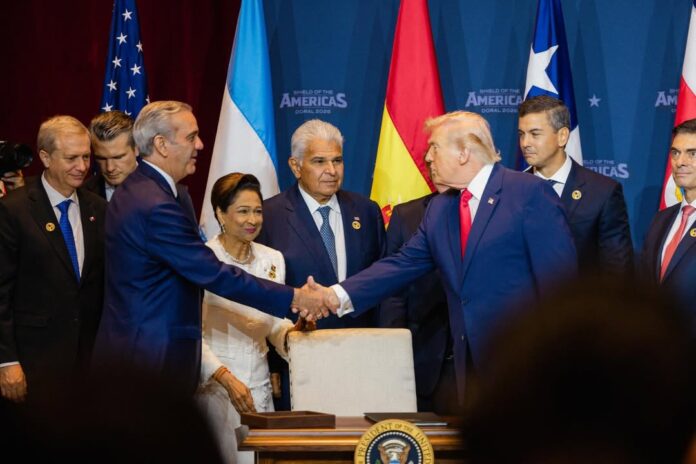 Abinader participa en firma de proclamación para crear coalición militar contra cárteles del narcotráfico