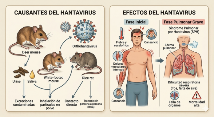 Salud Pública descarta presencia de hantavirus en RD