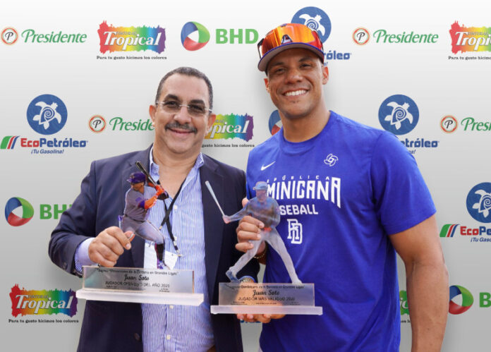 Juan Soto es premiado como el dominicano MVP de Grandes Ligas en 2025