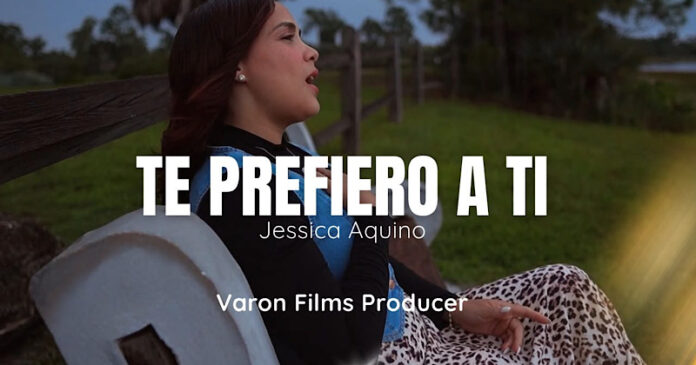Jessica Aquino estrena el video oficial de «Te Prefiero A Ti»
