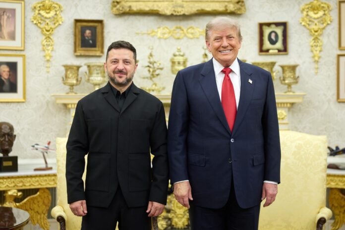 Zelenski y Trump  se reúnen para impulsar la vía diplomática para la paz