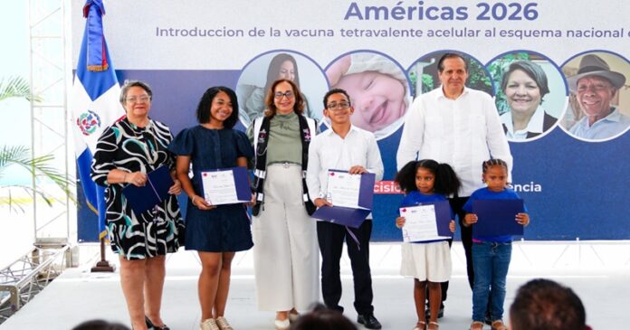 Área VI de Salud lanza vacuna tetravalente acelular para reforzar protección en niños de 4 años
