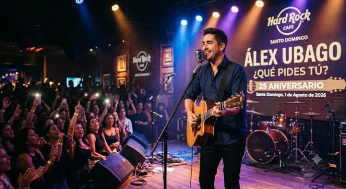 Álex Ubago regresa a Santo Domingo con su gira “25 aniversario” para un esperado reencuentro romántico