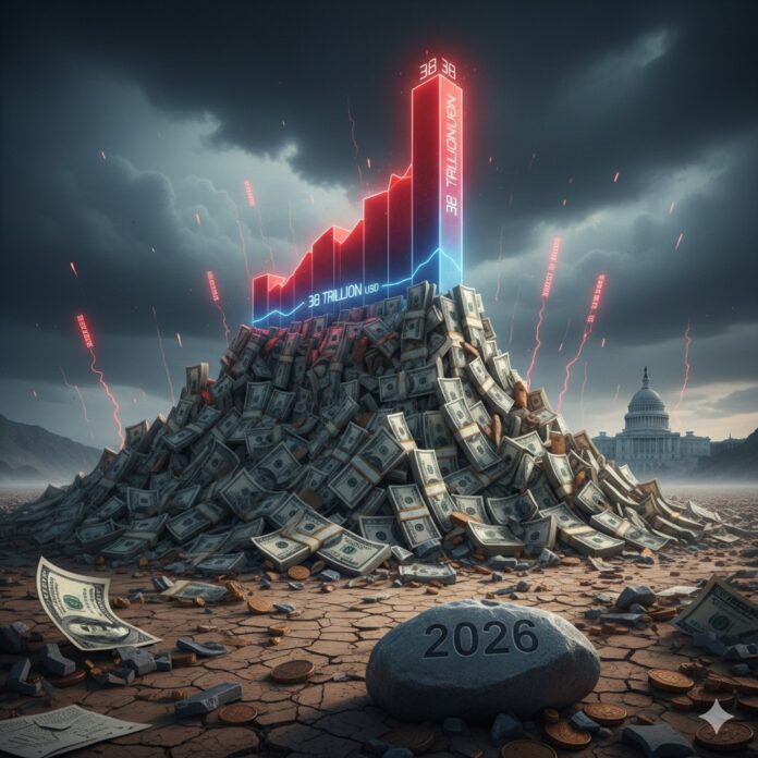 Deuda nacional de EE. UU. supera los 40 billones de dólares