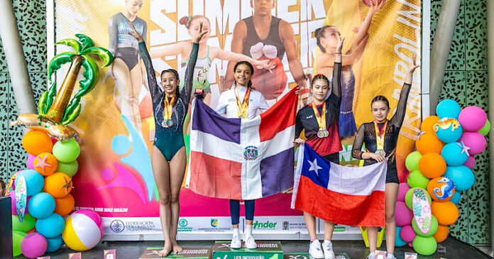 Liz Isabella Núñez Sandoval: talento dominicano que brilla en la gimnasia internacional