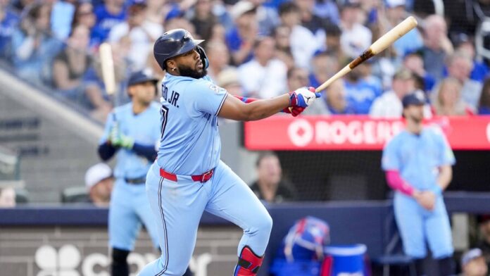 Vladimir Guerrero Jr. desata su furia con cuadrangular y 5 empujadas en victoria sobre Cleveland