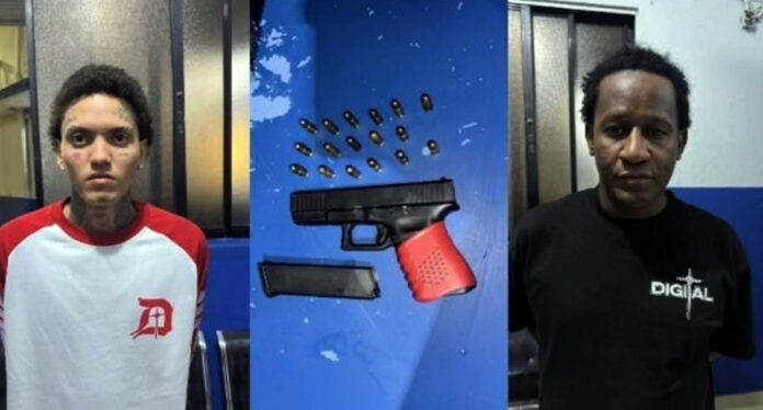 Policía Nacional detiene otra vez a “Onguito Wa” y a otro hombre con una pistola ilegal en San Cristóbal