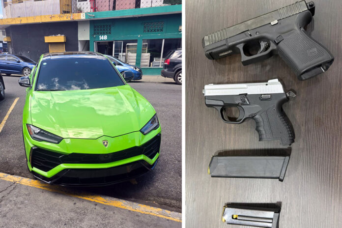 Policía Nacional detiene a “Yailin La Más Viral” y ocupa dos armas de fuego en Santo Domingo Este