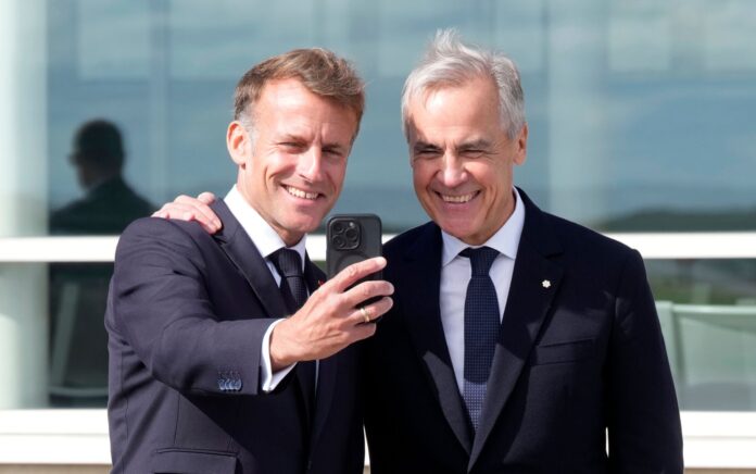 Carney y Macron estrechan alianza en defensa, energía y tecnología