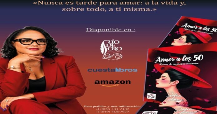 Sofía Lana presenta libro “Amor a los 50: reinas de su propia historia”