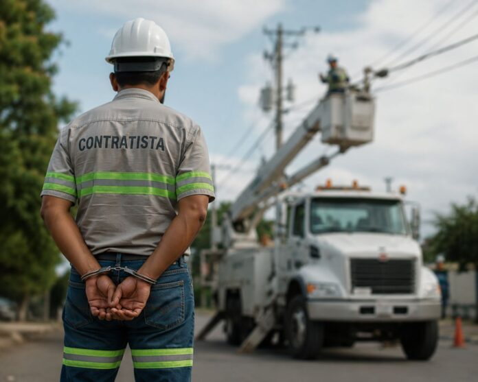 Edesur: 14 integrantes de brigadas contratistas detenidos por conexiones ilegales