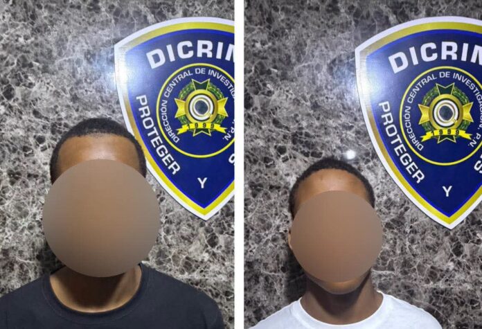 Entregan a dos adolescentes acusados de asaltar a un sargento del ERD en Santo Domingo Este
