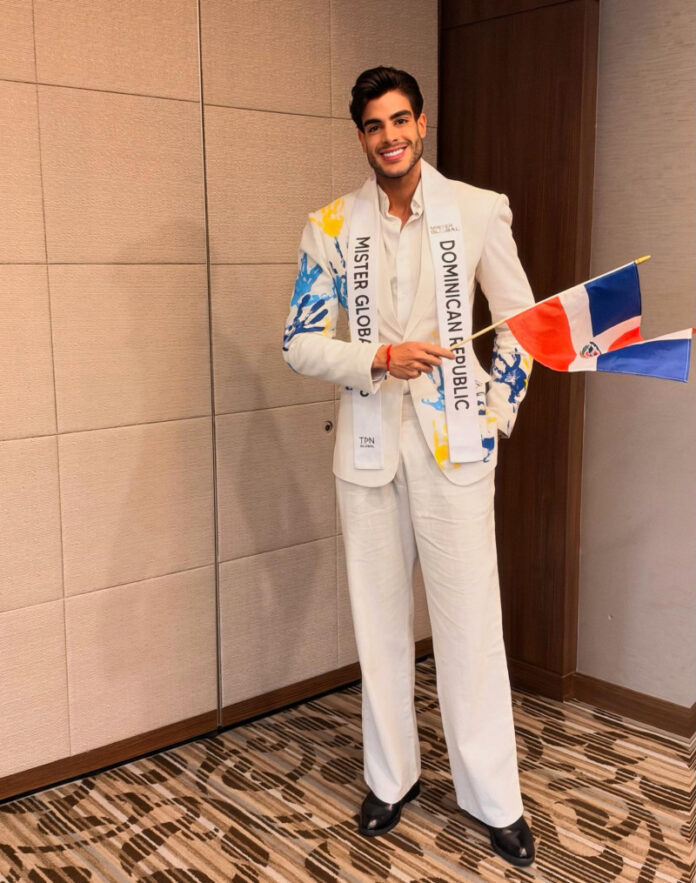 Bray Vargas está en quinto lugar de los más votados en el Mister Global 2026