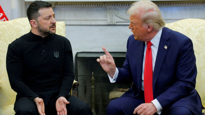 Trump y Zelenski cruzan acusaciones respecto a la guerra Rusia-Ucrania